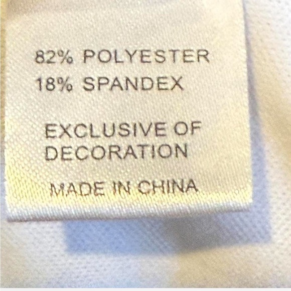 Sporty Athletic Tankini Top Green W/ Floral Accents. S - Picture 5 of 5